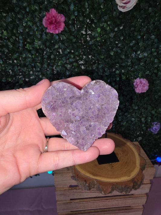 Amethyst Heart