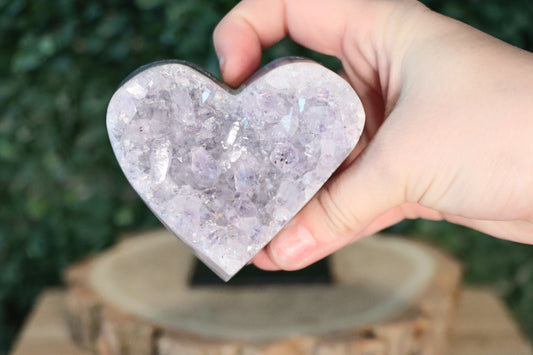 Amethyst Heart