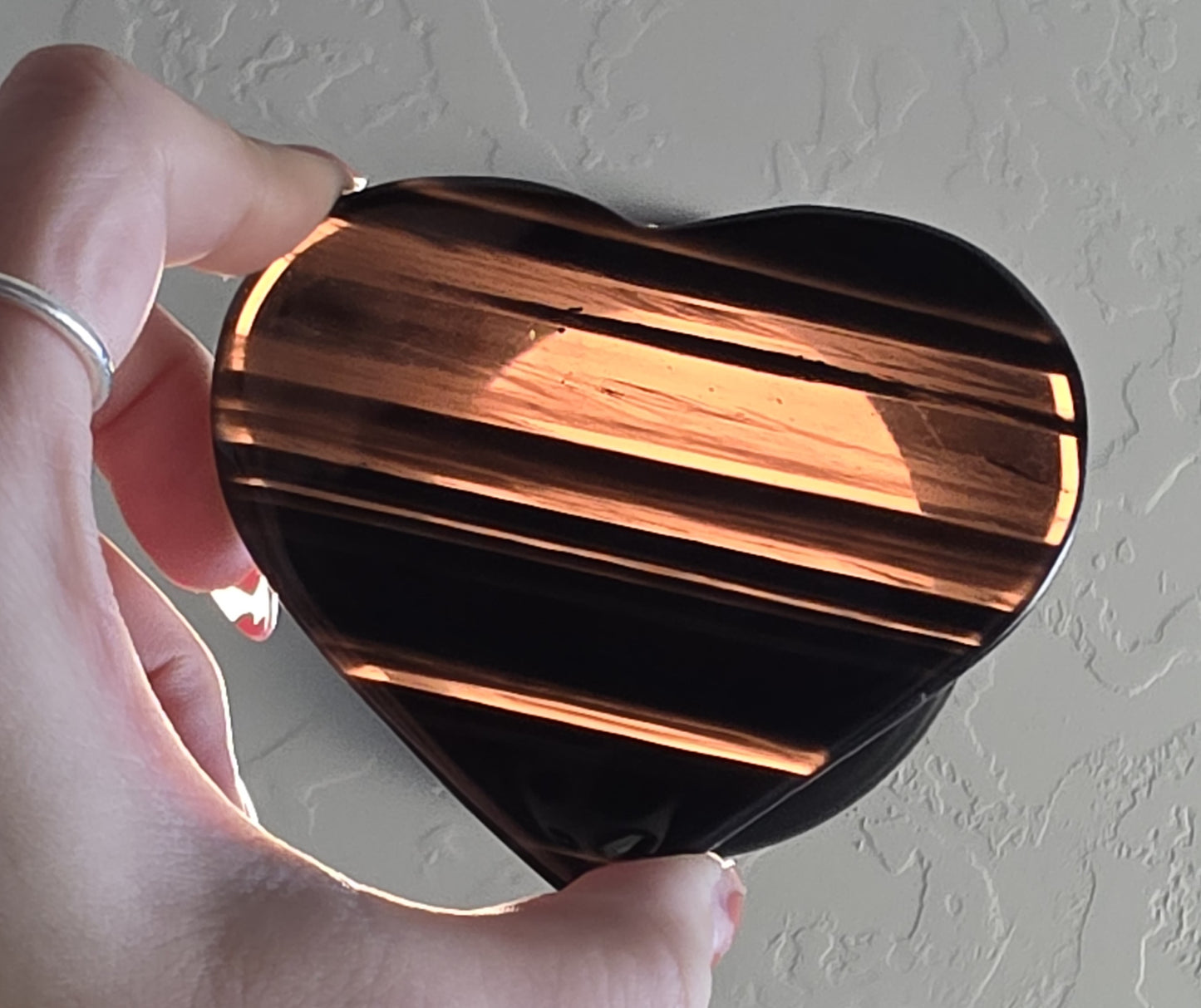 Midnight Lace Obsidian Hearts
