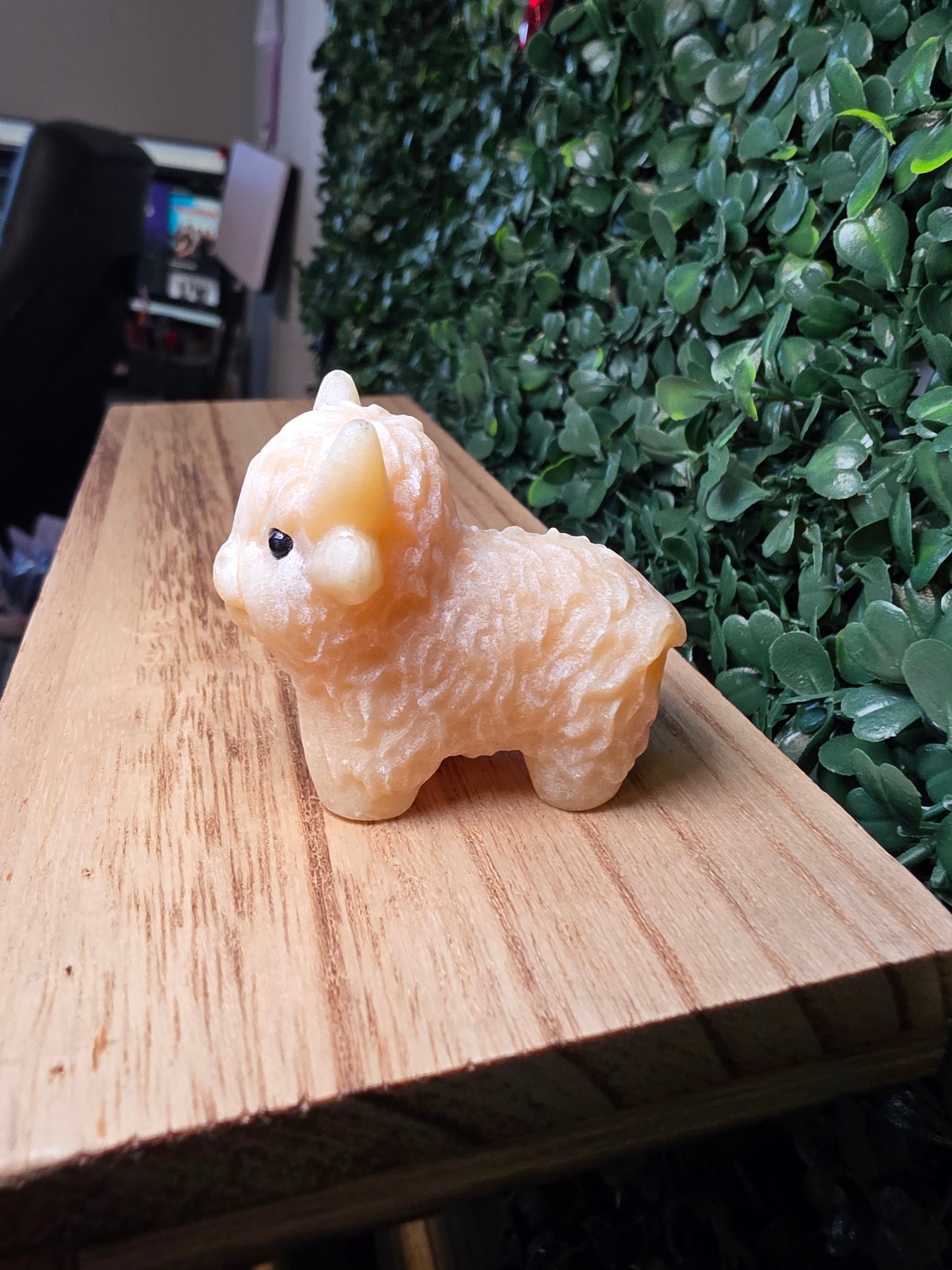 Orange Calcite Highland Cow (Medium)