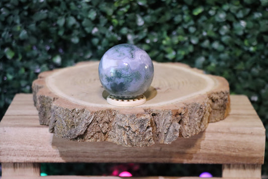 Moss Agate Sphere