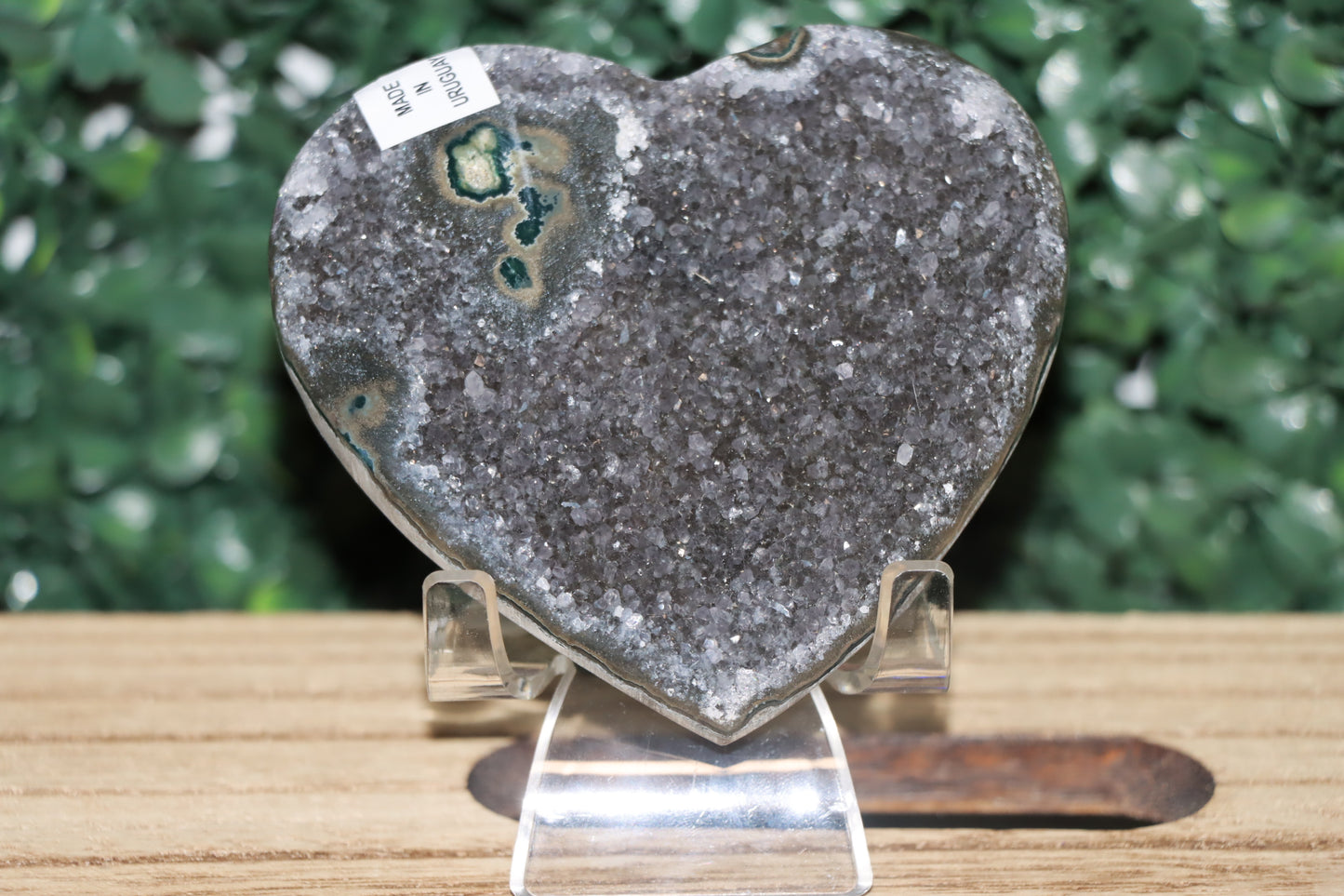 Uruguay Amethyst Heart
