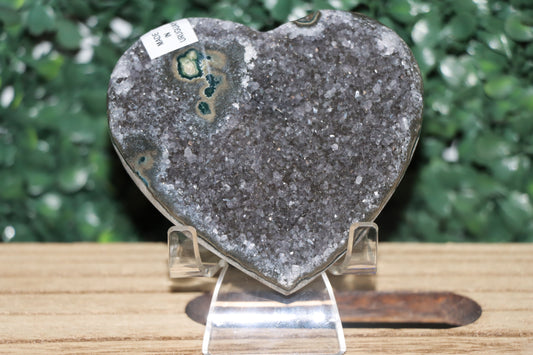 Uruguay Amethyst Heart