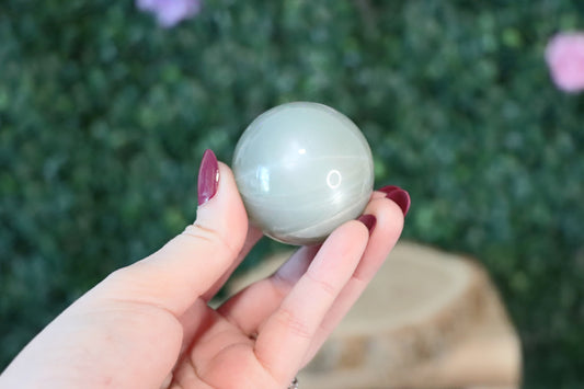 Green Moonstone Sphere