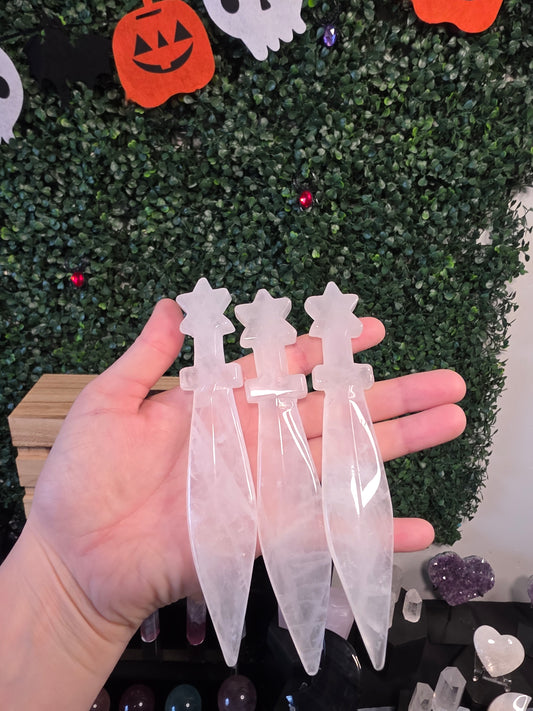 Clean Quartz swords