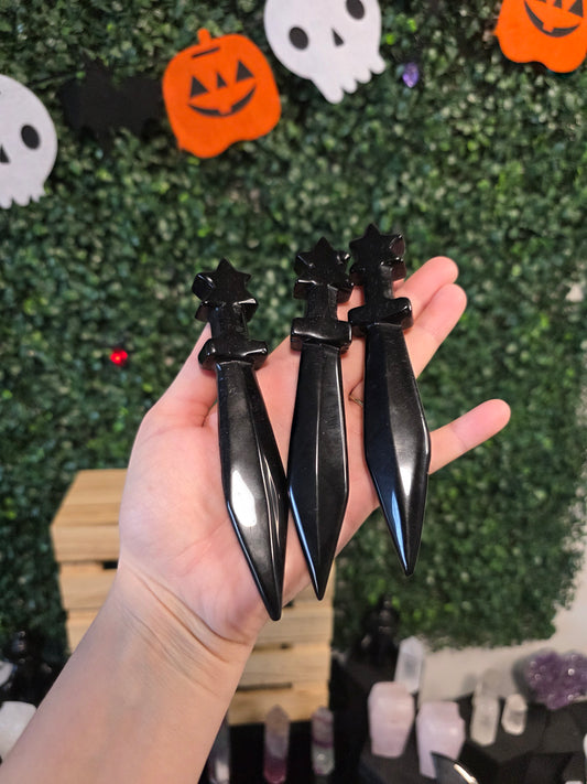 Obsidian swords
