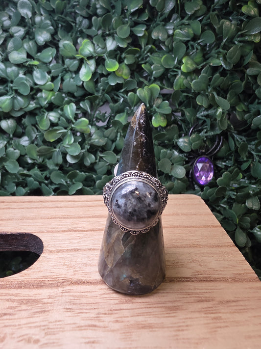 Larvikite Rings (adjustable)