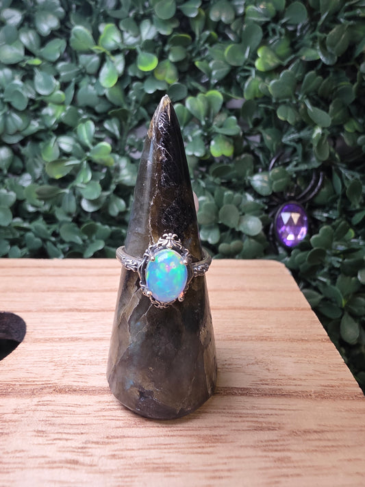 Opal ring (adjustable)