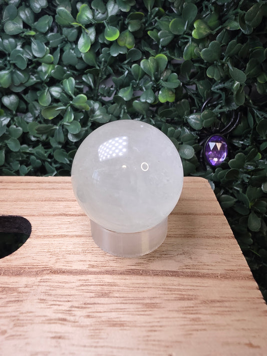 Optical Calcite Spheres